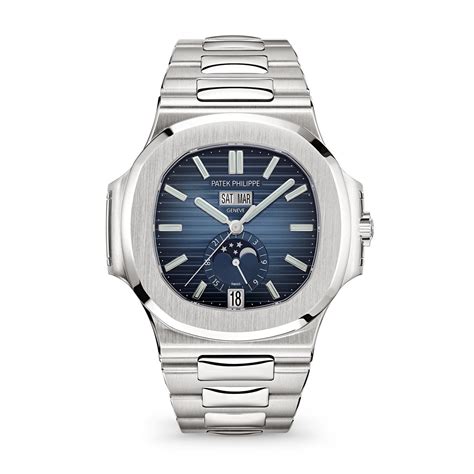 patek philippe nautilus steel 5726-1a-014 with black gradated dial|patek philippe nautilus blue.